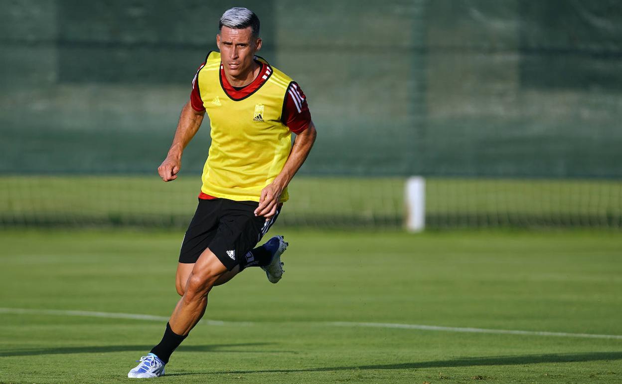 José Callejón entrena este lunes por la tarde en Jerez de la Frontera. 