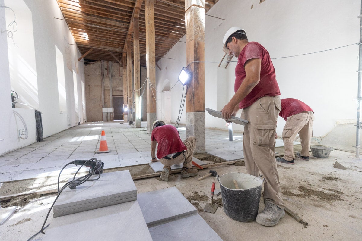 A partir de primavera se podrá visitar la zona de mayor valor artístico