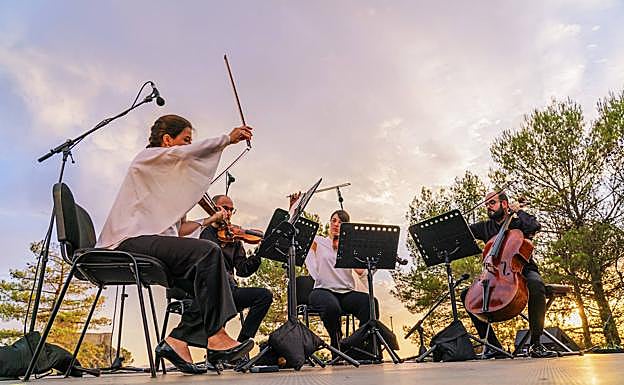 Actuación de este sábado por la tarde. 