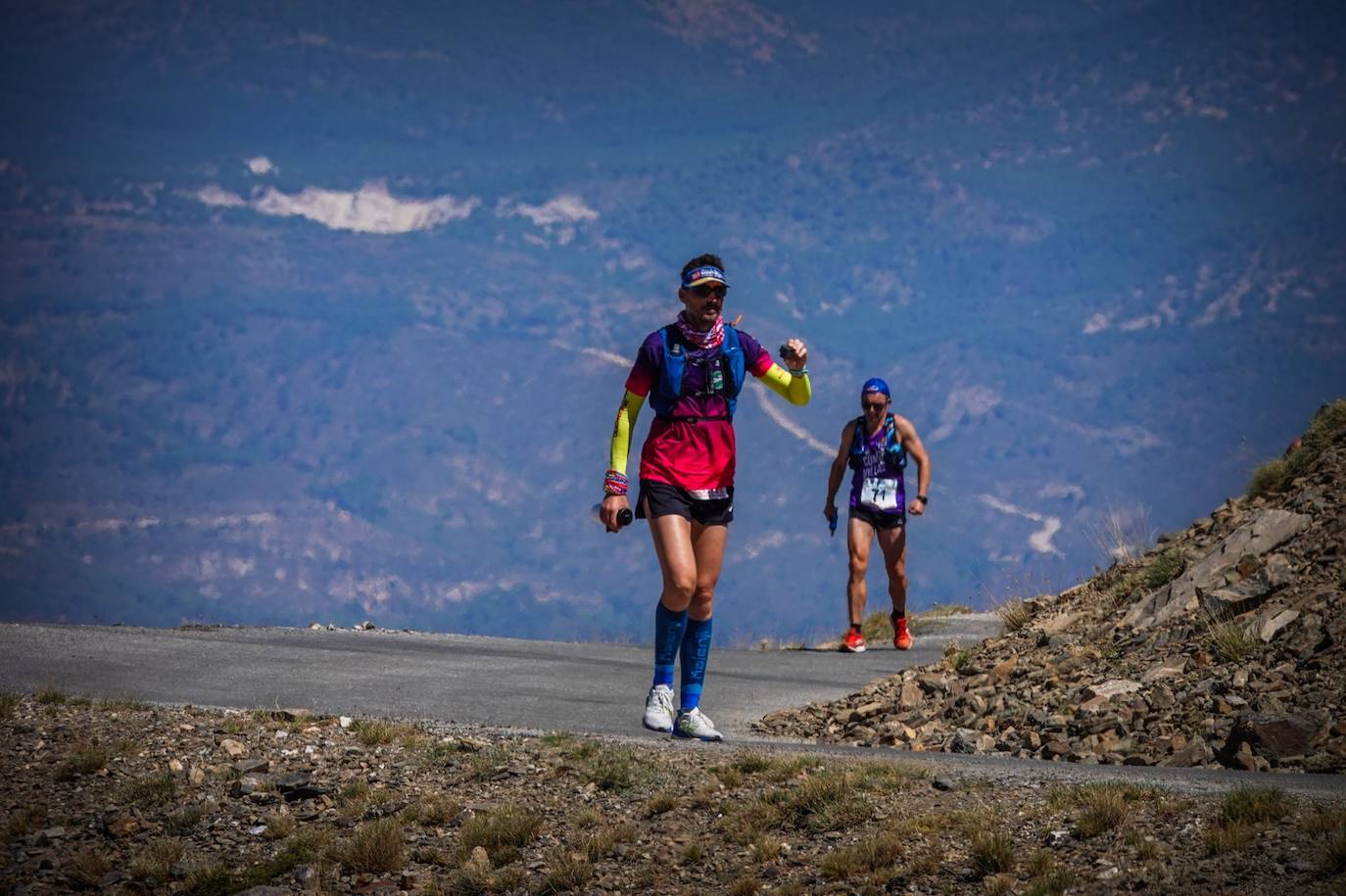 La 38 edición de la Subida Internacional Pico Veleta se ha celebrado este domingo.