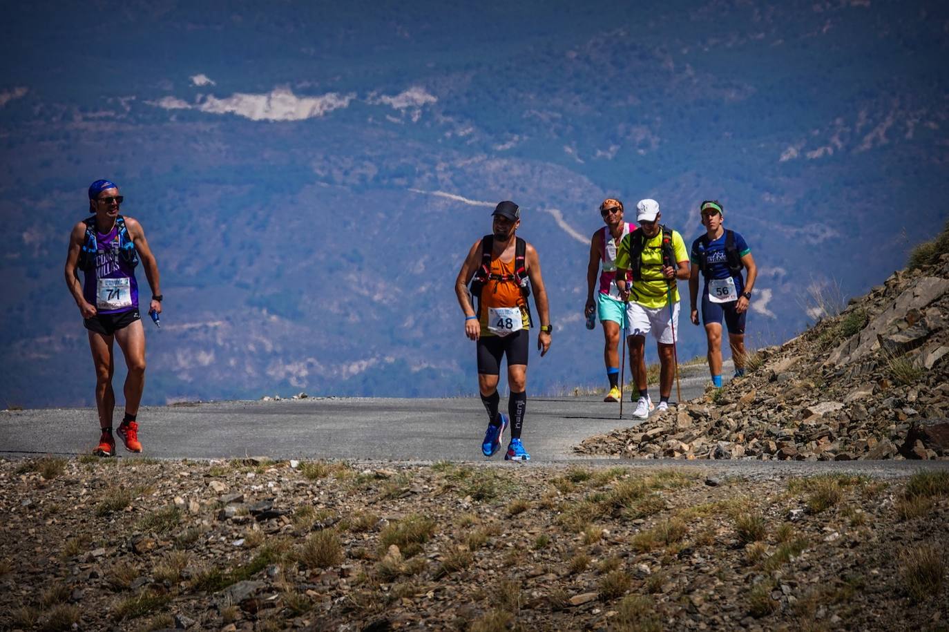 La 38 edición de la Subida Internacional Pico Veleta se ha celebrado este domingo.