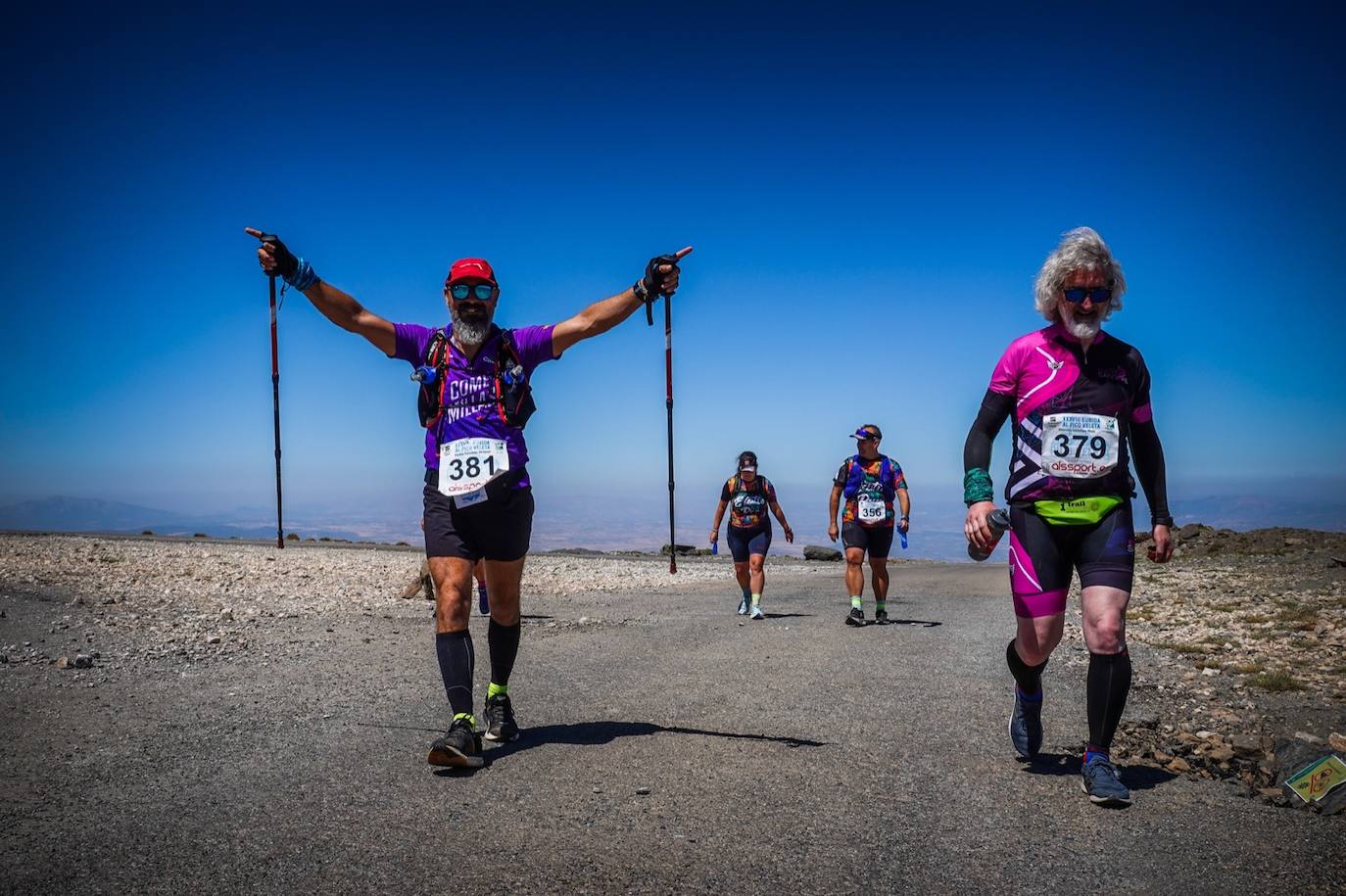 La 38 edición de la Subida Internacional Pico Veleta se ha celebrado este domingo.