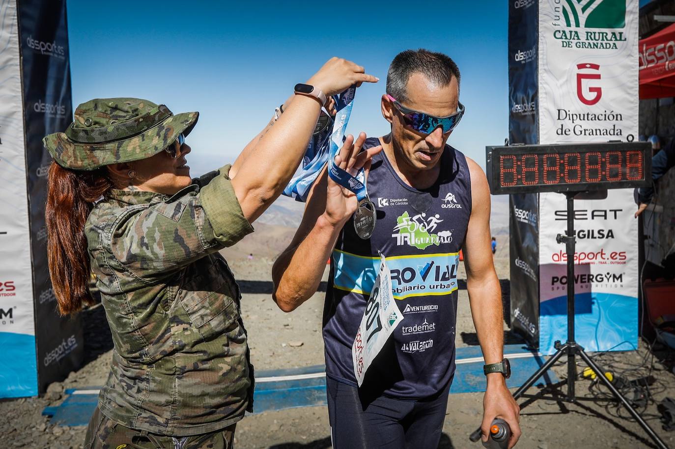 La 38 edición de la Subida Internacional Pico Veleta se ha celebrado este domingo.