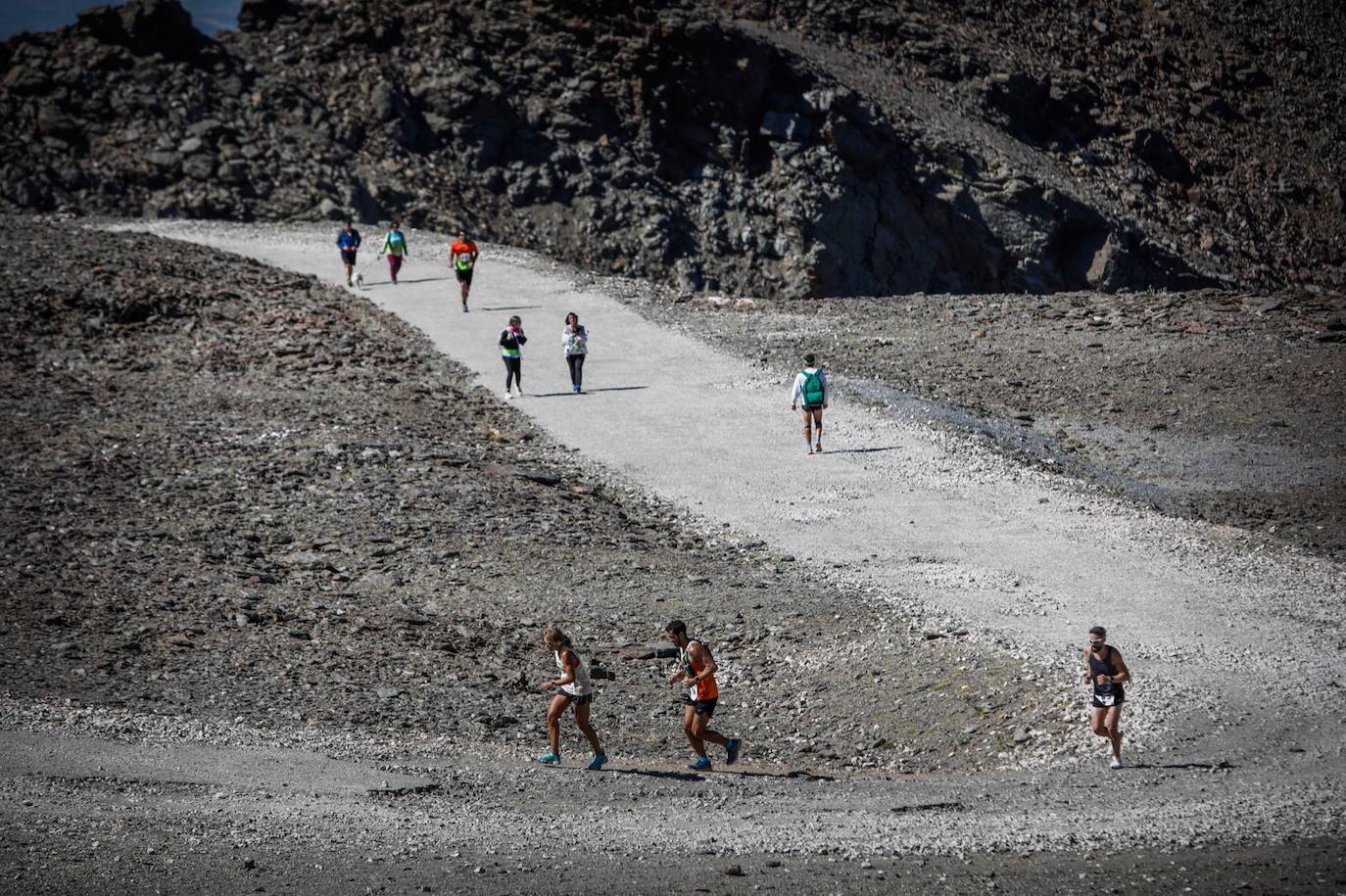 La 38 edición de la Subida Internacional Pico Veleta se ha celebrado este domingo.