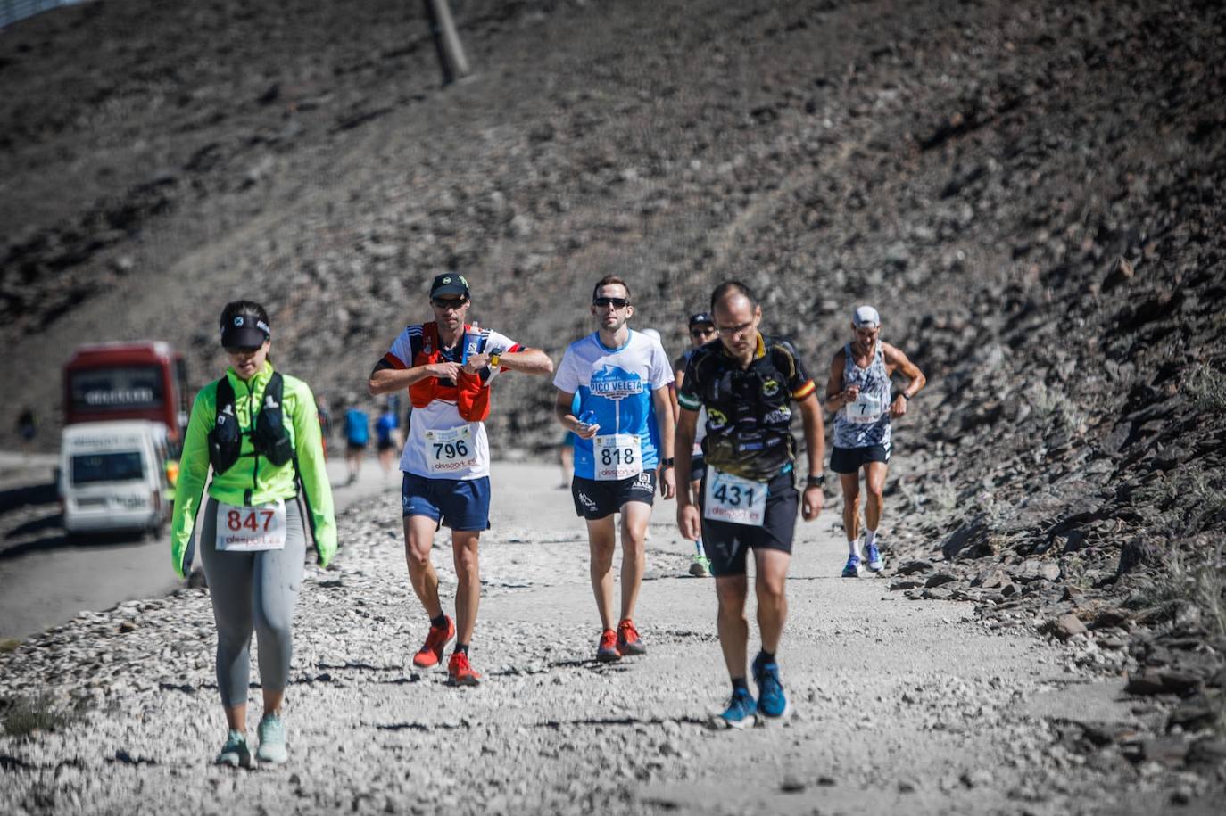 La 38 edición de la Subida Internacional Pico Veleta se ha celebrado este domingo.