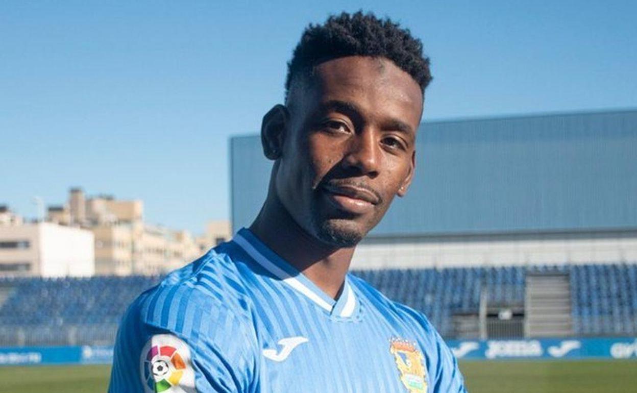 Bouldini, en su presentación con su actual club. 