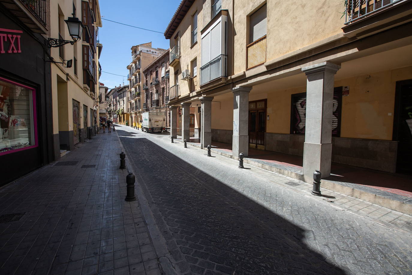 Calle Elvira durante el día