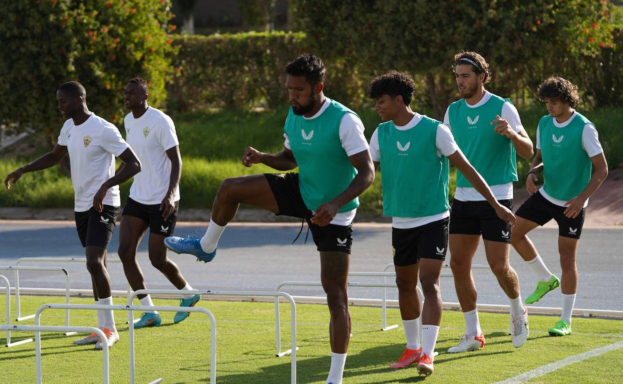 Sousa en un entrenamiento días atrás.