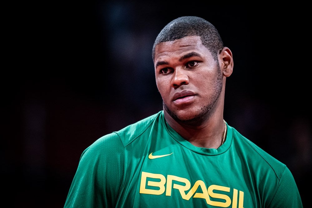 Cristiano Felicio, durante la disputa de la última Copa del Mundo en China, en 2019. 
