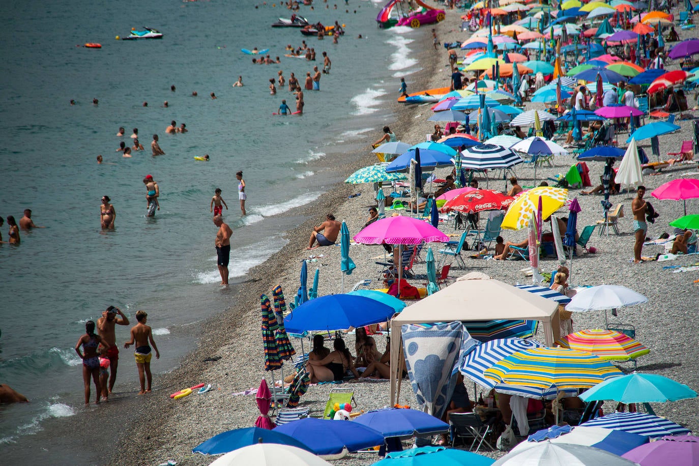 Calor en Andalucía. 