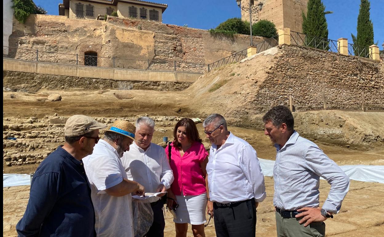 Recuperan el graderío del Teatro Romano de Guadix