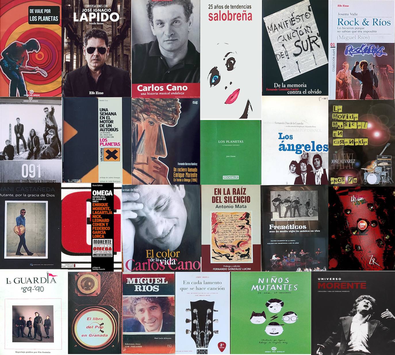 Libros musicales de Granada.