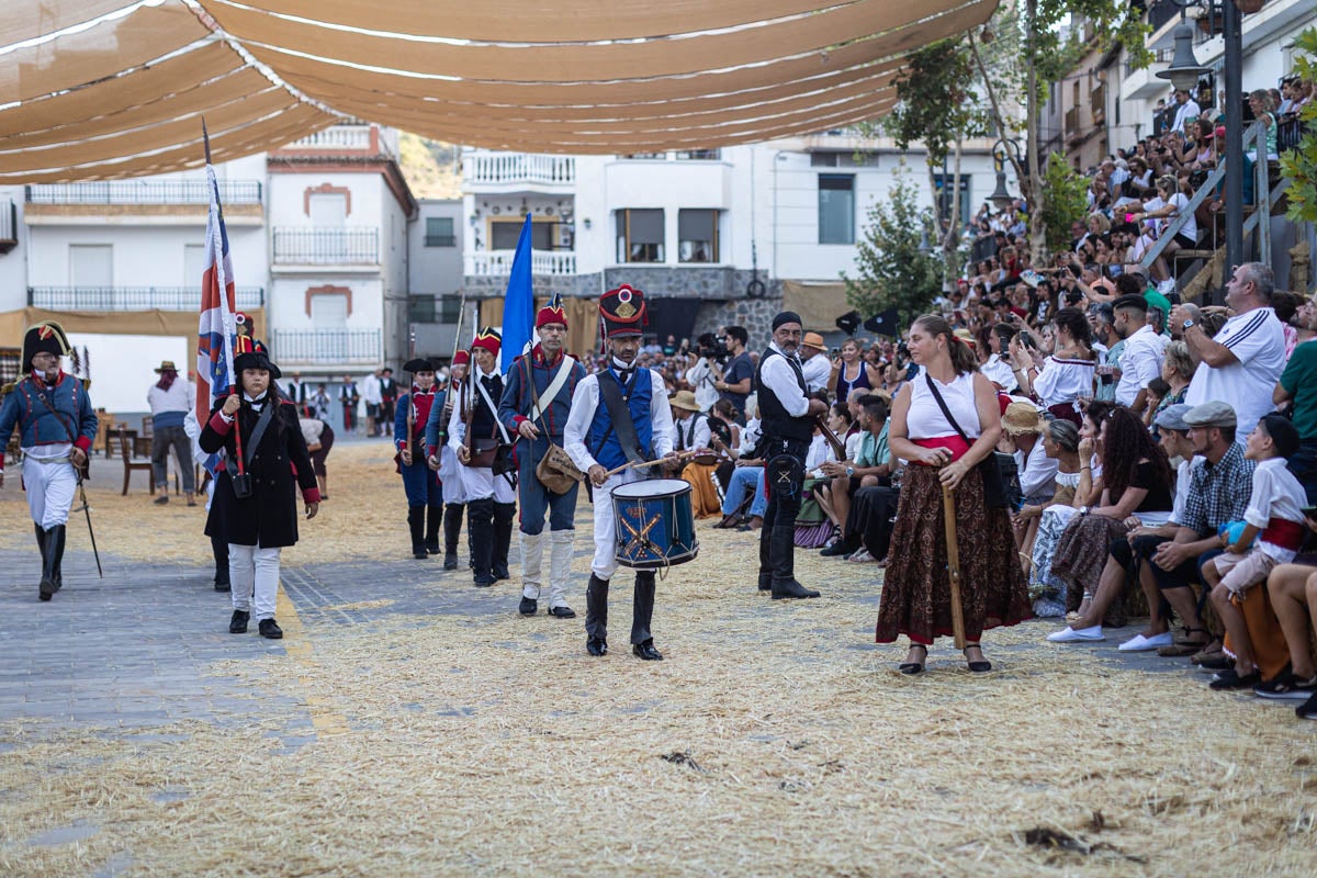 La Peza se vuelca en la recreación del 'alcalde carbonero' y la Guerra de la Independencia