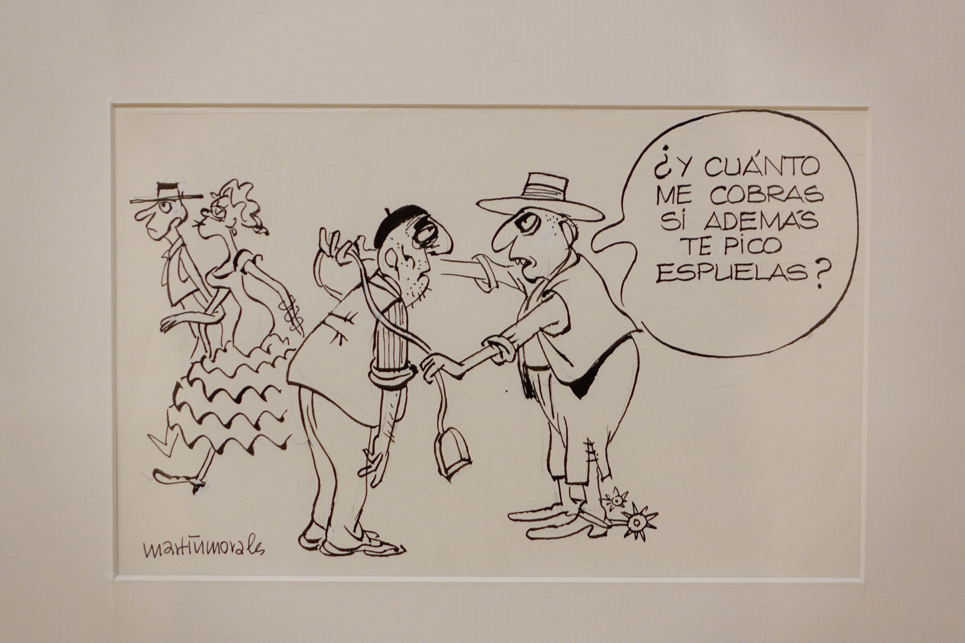 El Centro Cultural CajaGranada de Puerta Real acogió en 2016 una muestra retrospectiva del dibujante