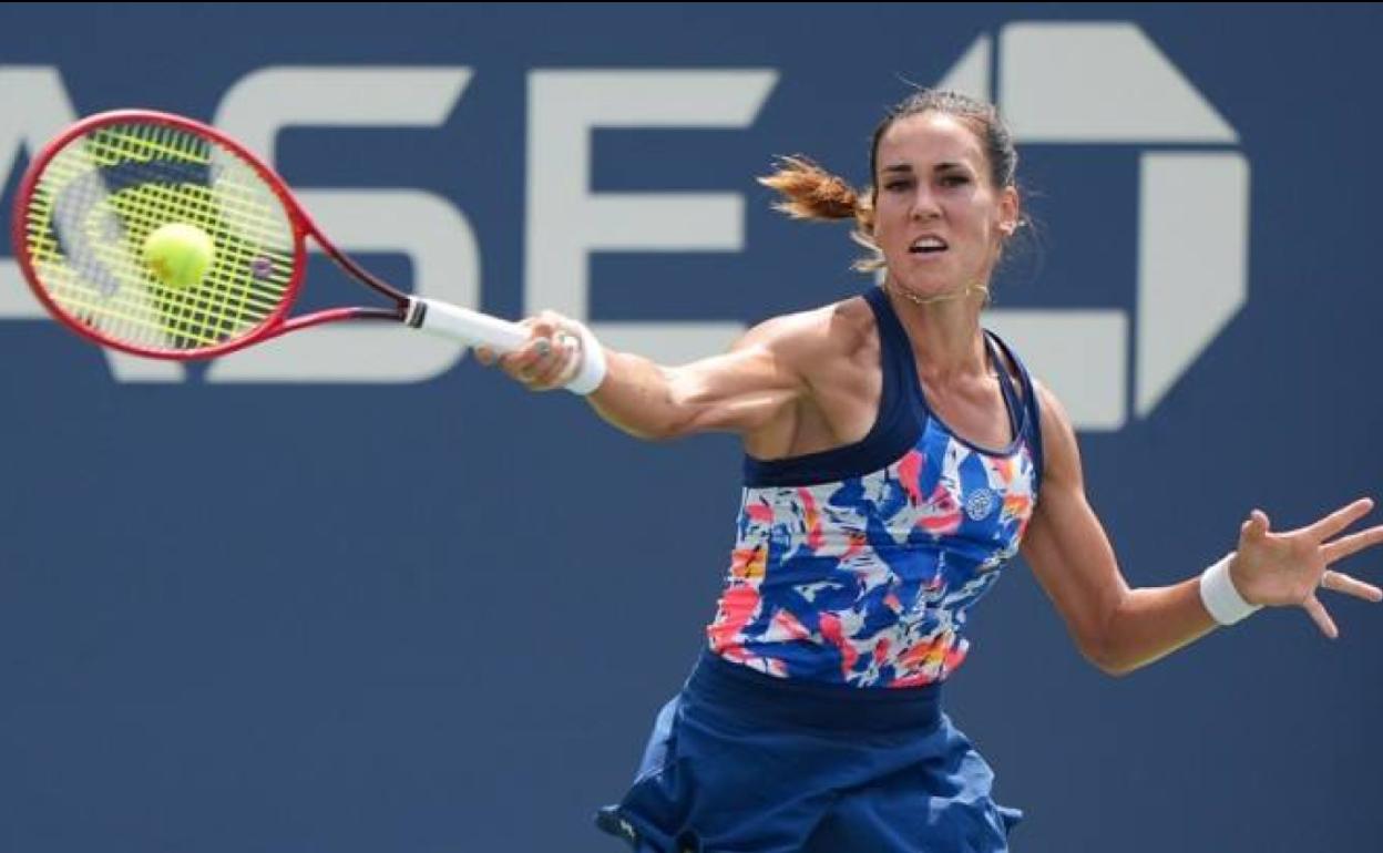 La granadina Nuria Párrizas dijo adiós al US Open ante Gálfi en la primera ronda.