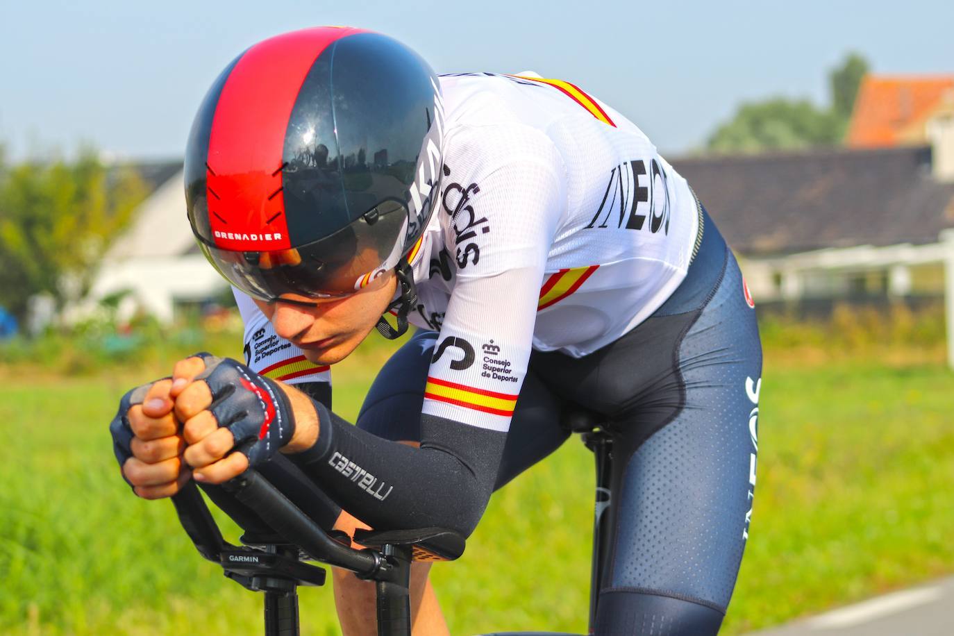 Carlos Rodríguez realizó una gran contrarreloj individual en la Vuelta. 