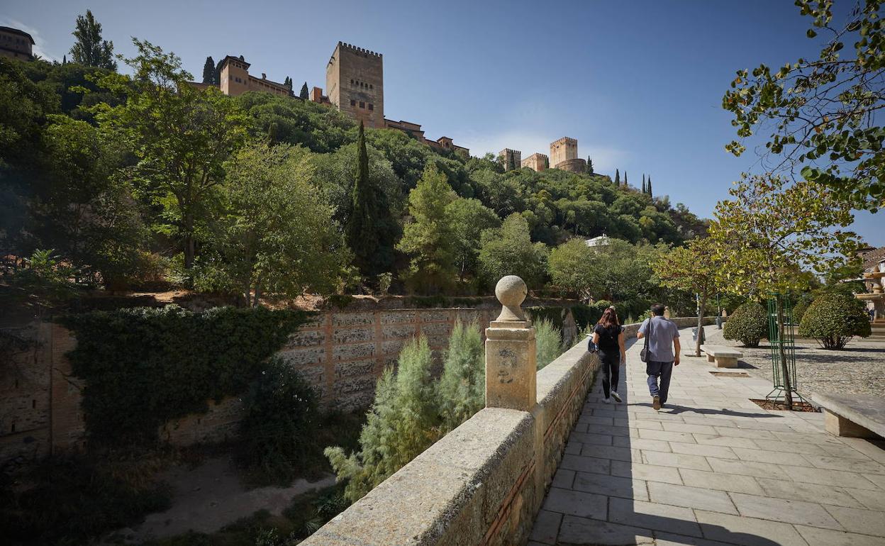 Zona por la que transcurrirá el futuro Paseo de Romayla. 