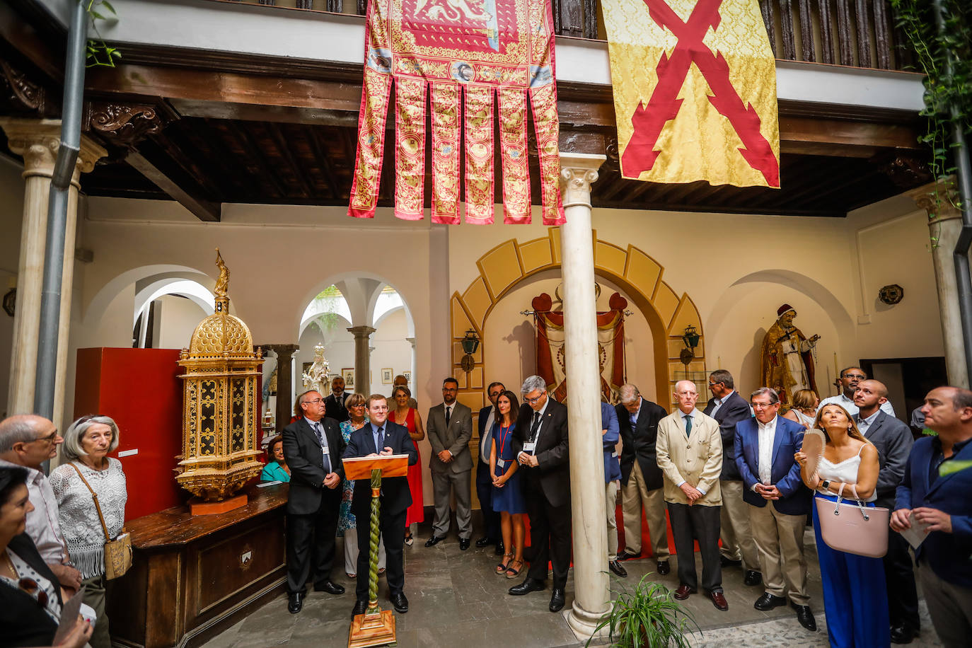 Una muestra en el Museo de las Carmelitas revela el papel clave que jugaron en la contienda personajes como Álvaro de Bazán, Lope de Figueroa o los soldados del Tercio de Granada