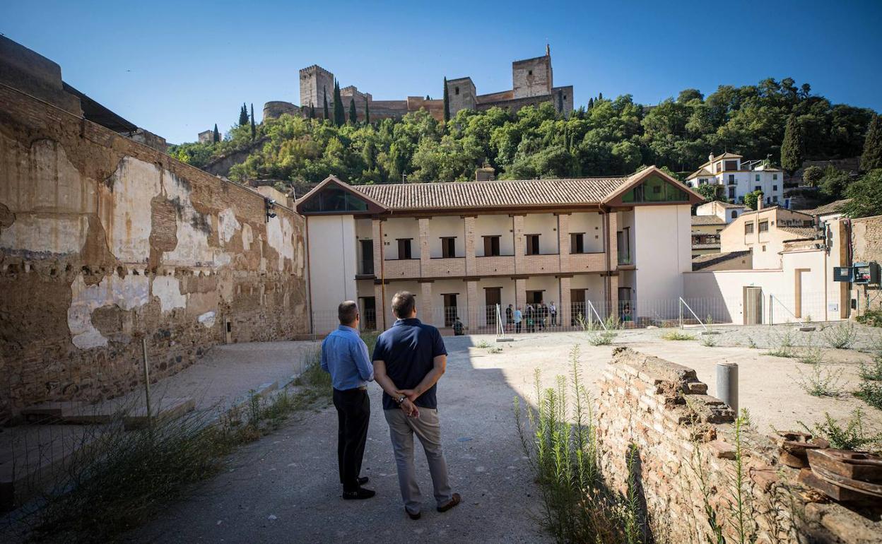 Obras del Maristán.