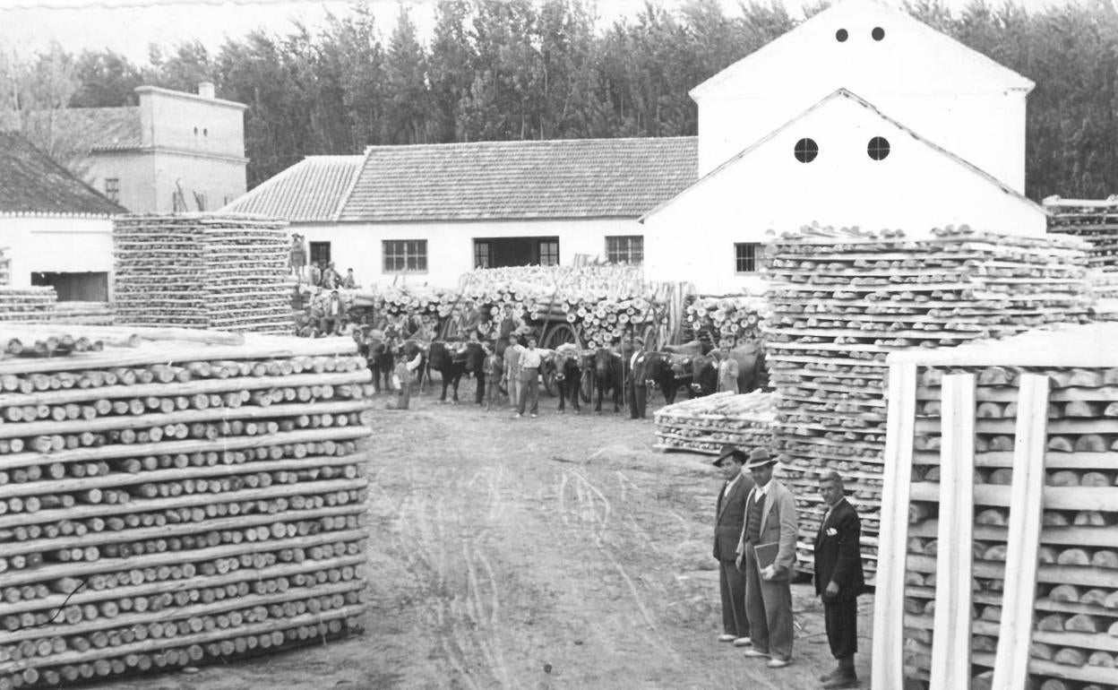 Fábrica de San Juan (Santa Fe), primer aserradero de la Vega.