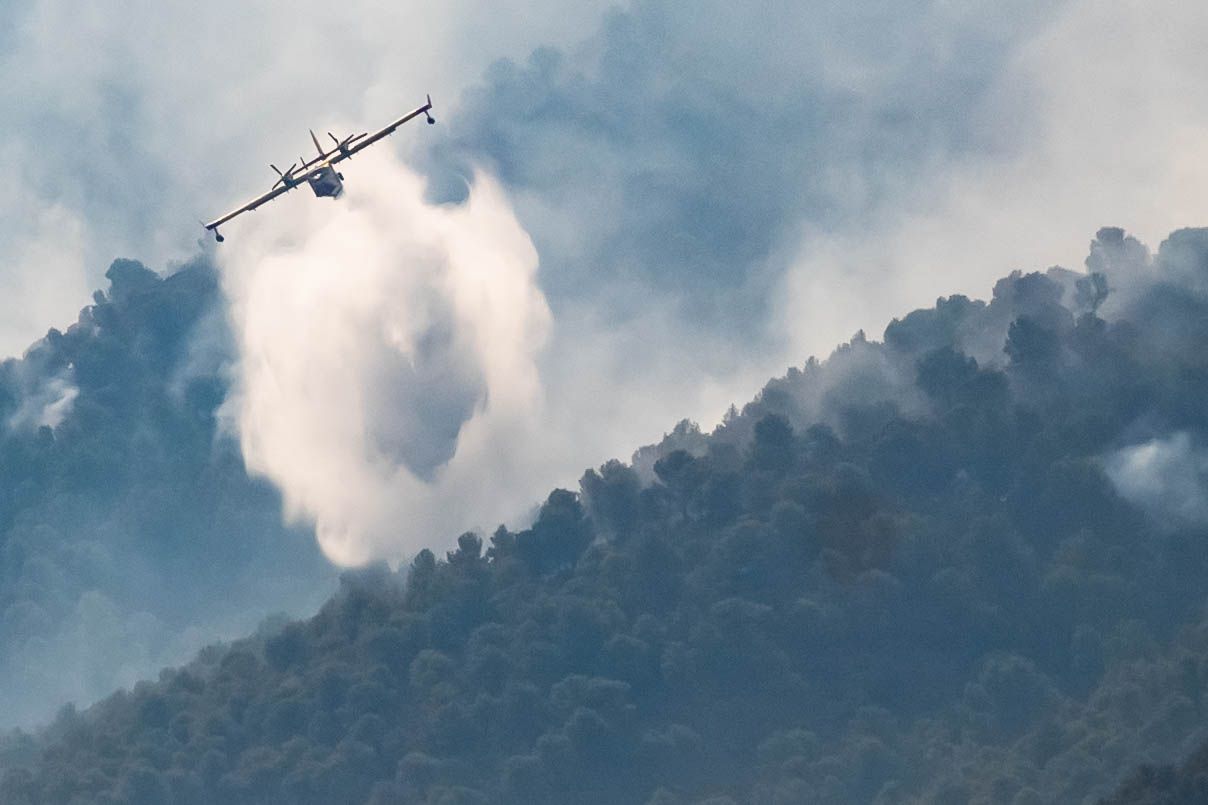 El Tajo de los Cahorros, la zona de difícil acceso donde actúan los efectivos del Infoca