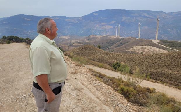 Antonio Romero, camionero de Órgiva