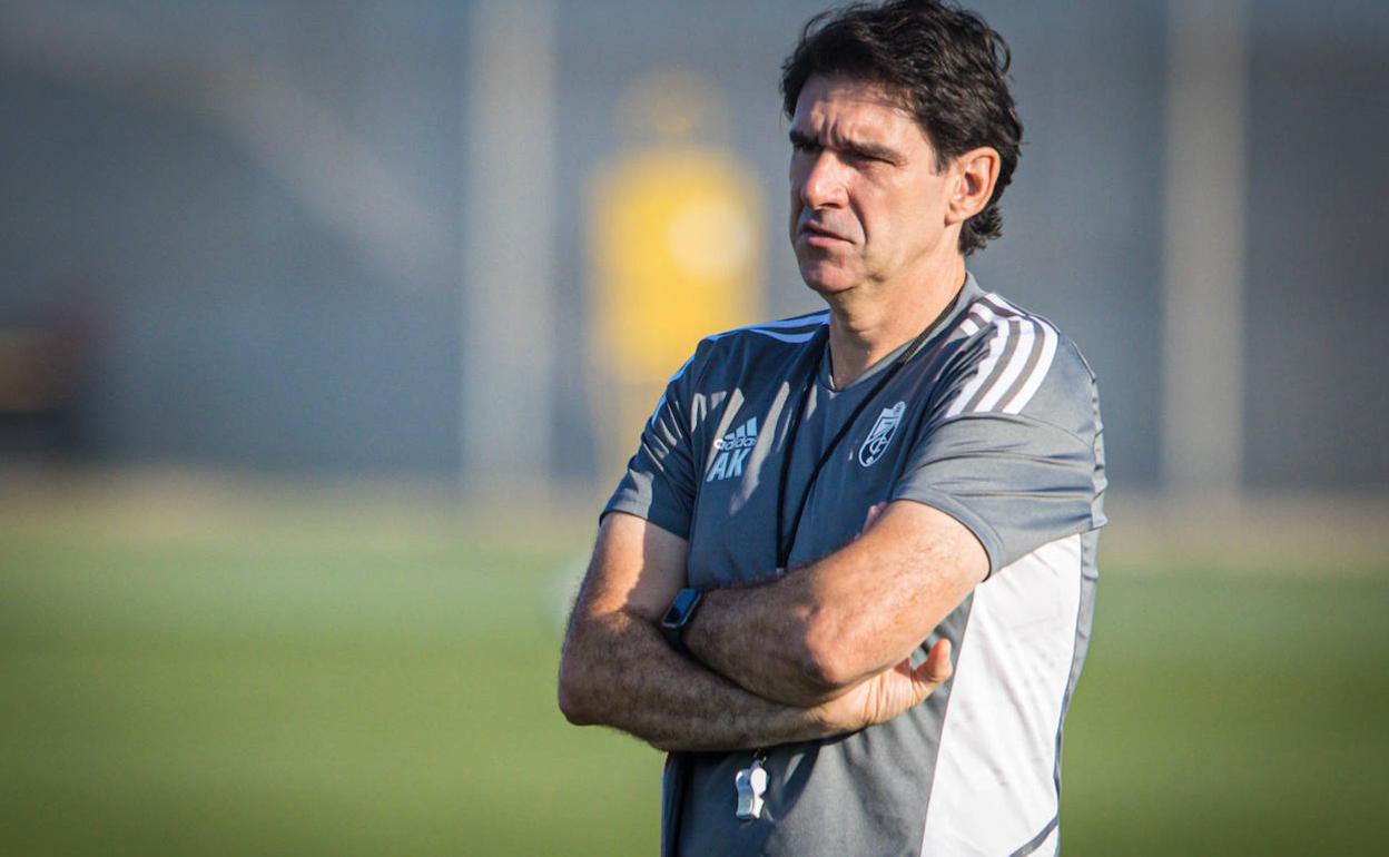 Aitor Karanka, entrenador del Granada.