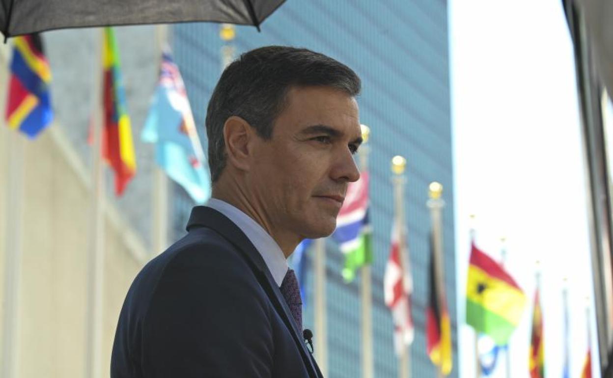 El presidente del Gobierno, Pedro Sánchez. 