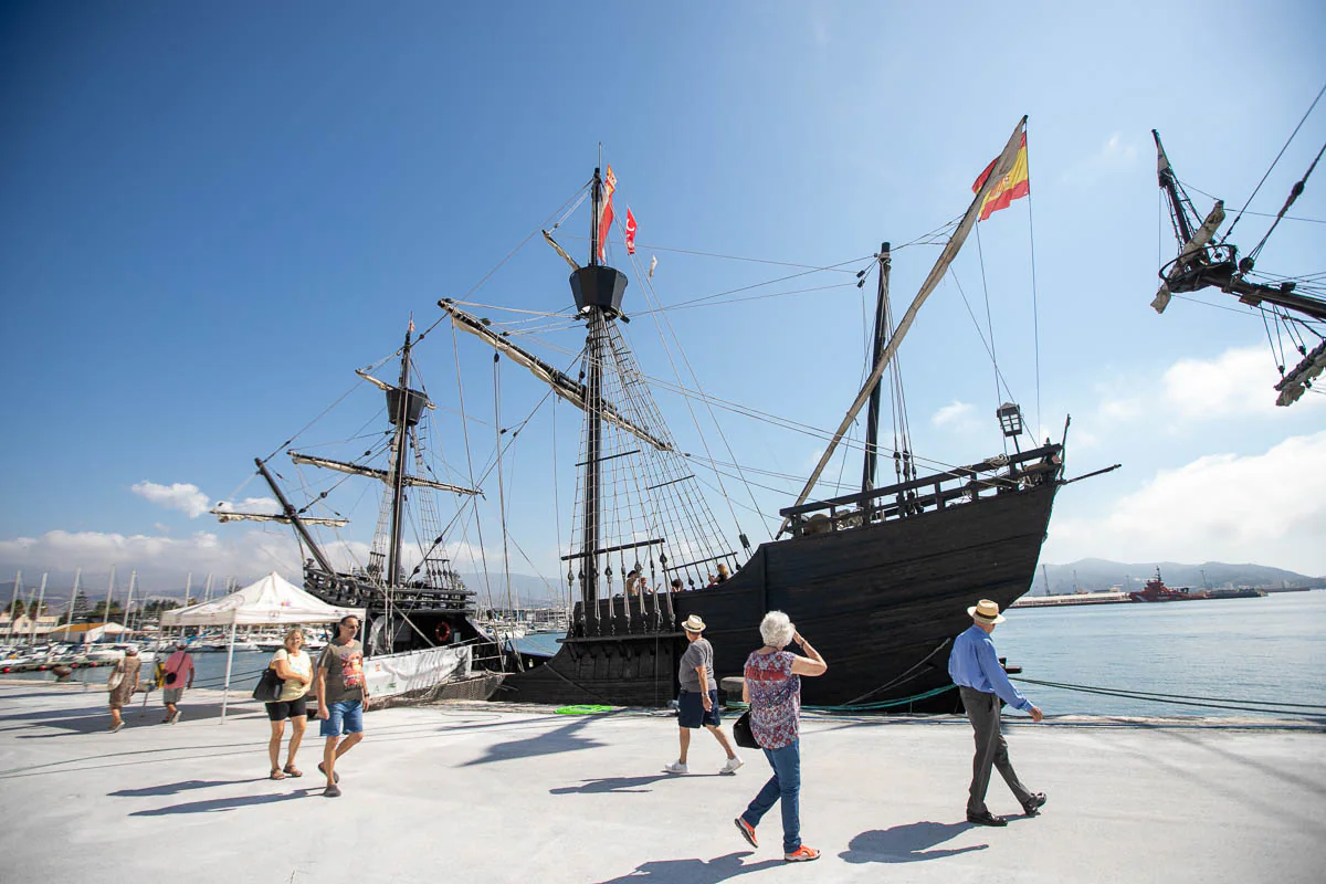 dentro de un galeón