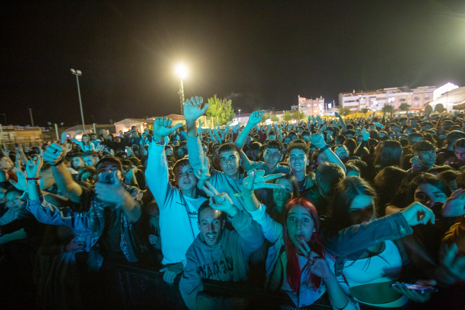 Concierto de Omar Montes en la Fiestas de Armilla.