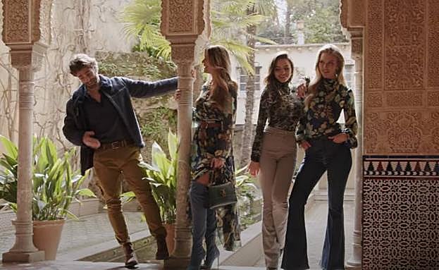 Imagen principal - Grabación en distintos enclaves granadinos.