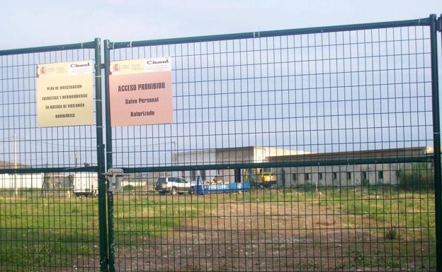 Terrenos vallados en Palomares, objeto de estudio del Ciemat. 