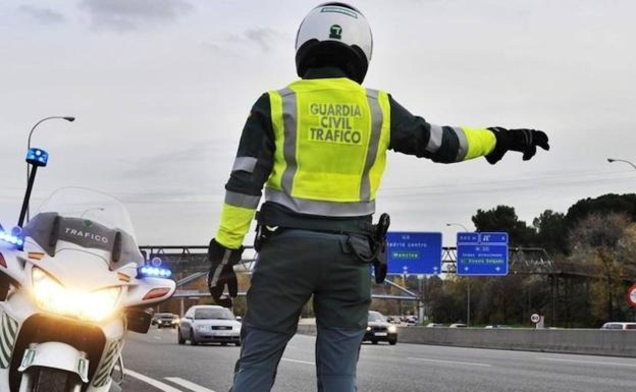 Control de la Guardia Civil.