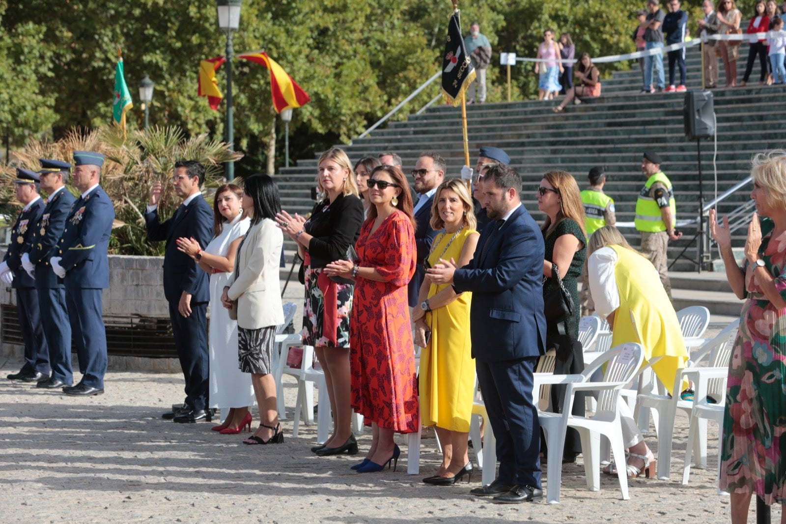 Jura de bandera de civiles en la Base Aérea de Armilla
