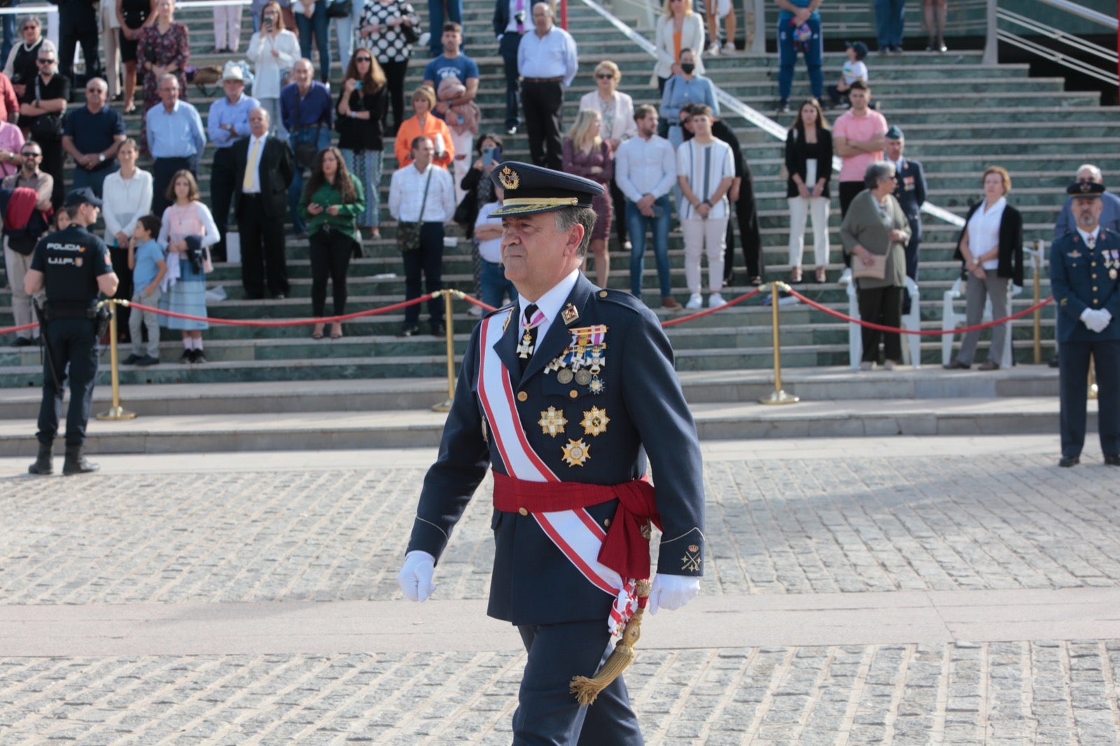 Jura de bandera de civiles en la Base Aérea de Armilla