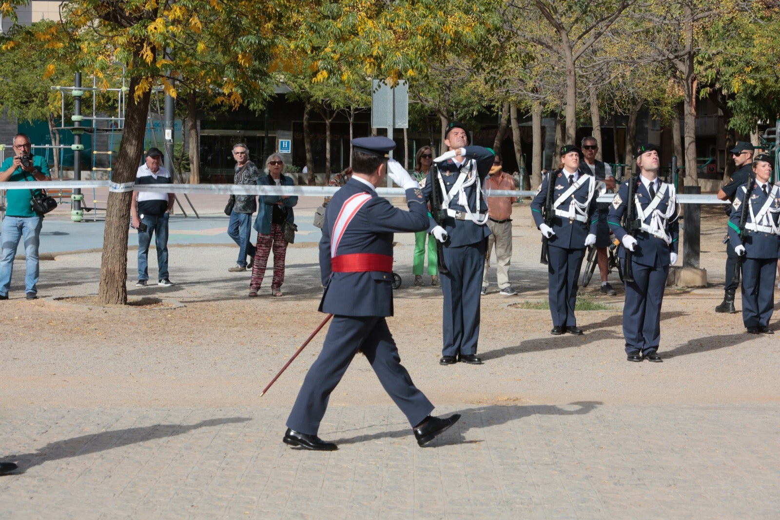 Jura de bandera de civiles en la Base Aérea de Armilla