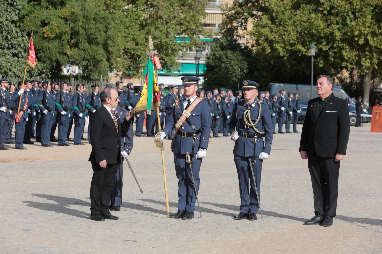 Jura de bandera de civiles en la Base Aérea de Armilla