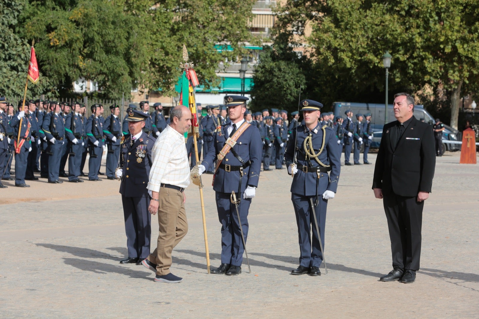 Jura de bandera de civiles en la Base Aérea de Armilla