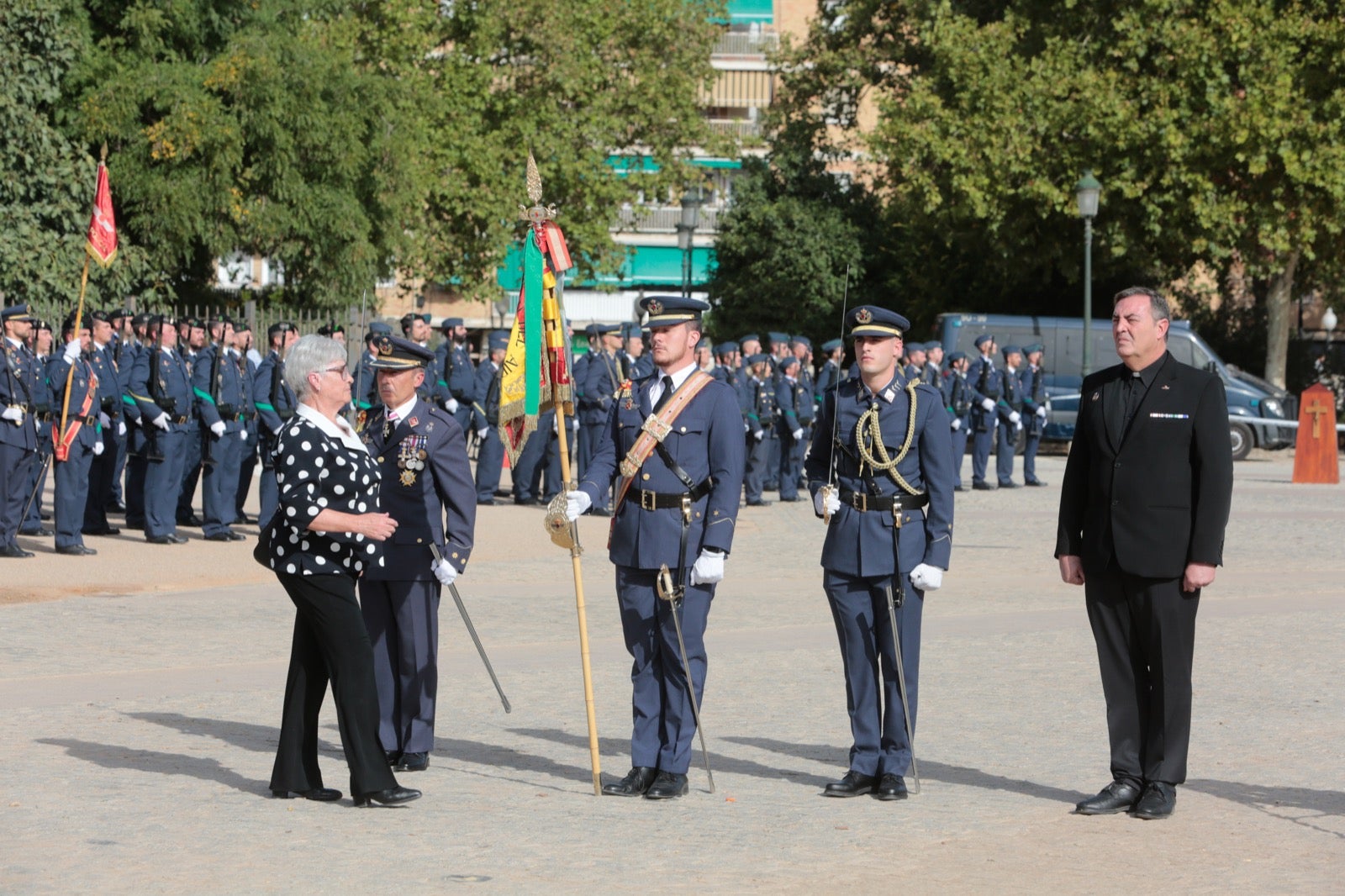 Jura de bandera de civiles en la Base Aérea de Armilla