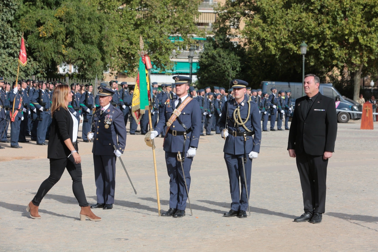 Jura de bandera de civiles en la Base Aérea de Armilla