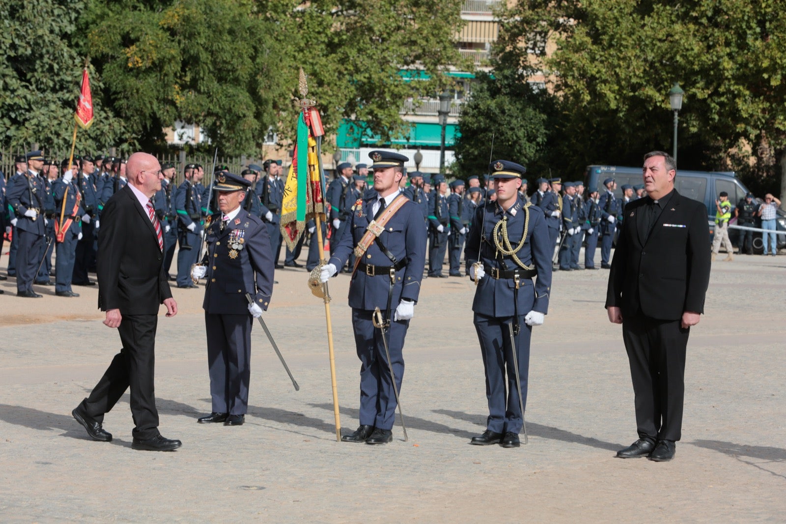 Jura de bandera de civiles en la Base Aérea de Armilla