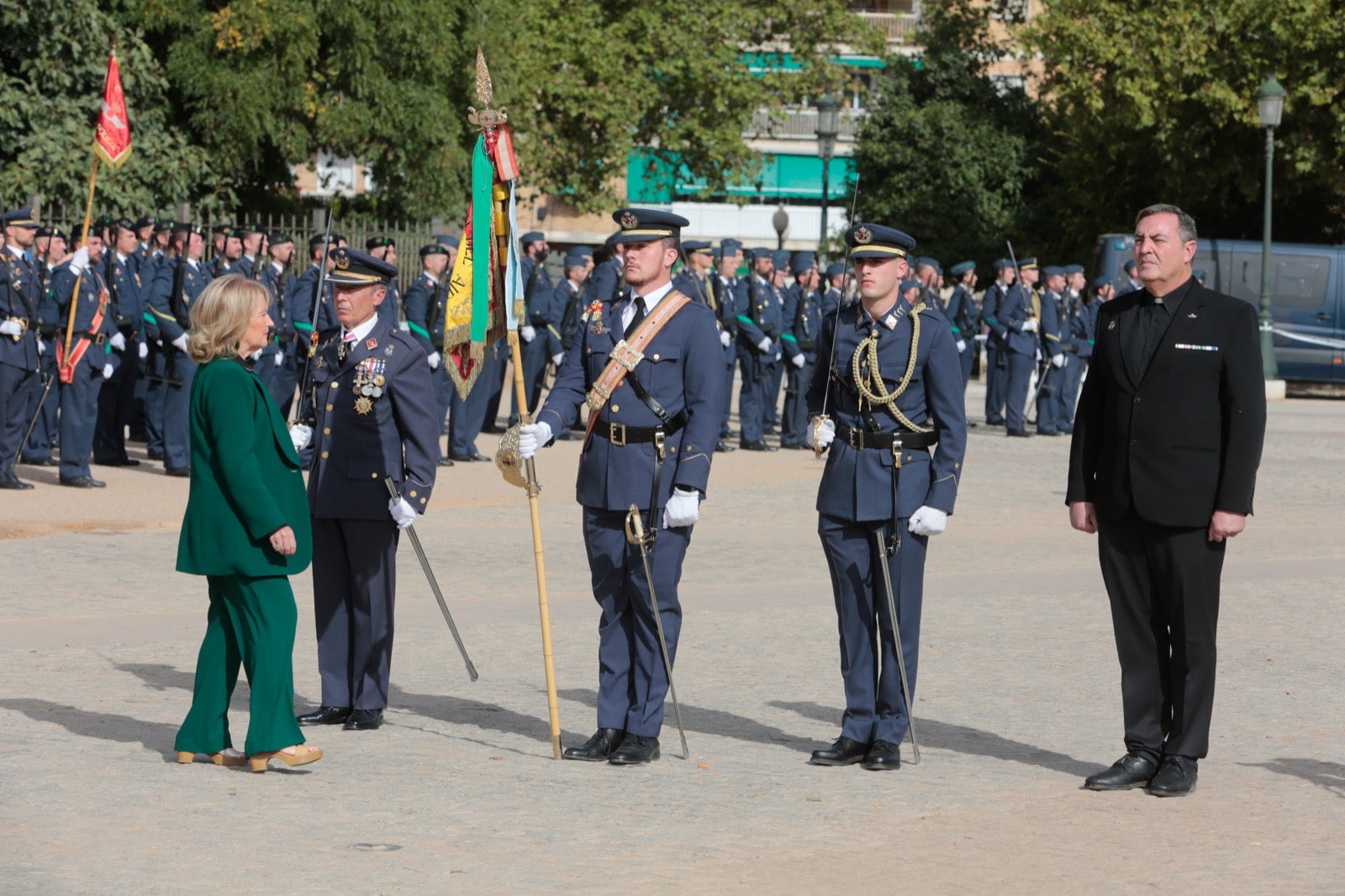 Jura de bandera de civiles en la Base Aérea de Armilla