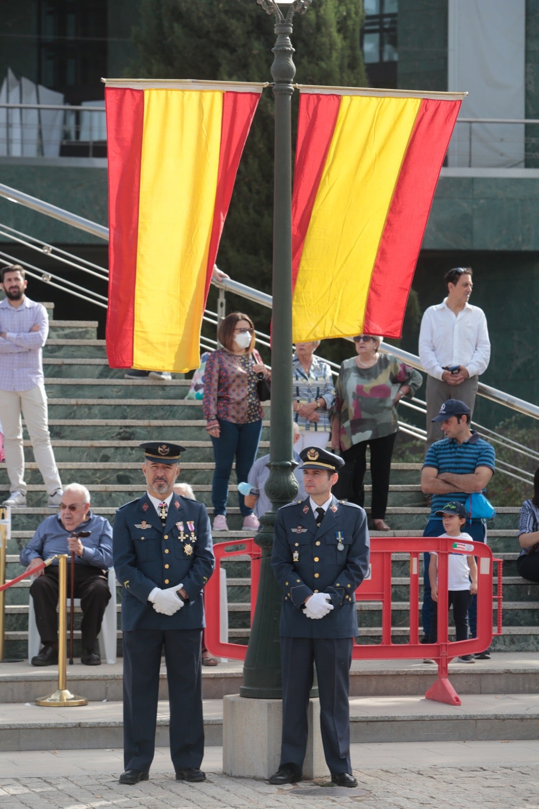 Jura de bandera de civiles en la Base Aérea de Armilla