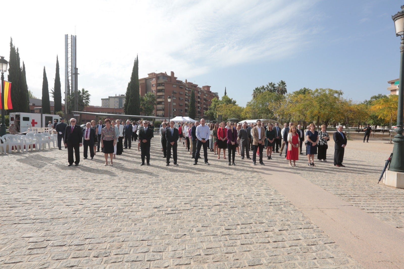 Jura de bandera de civiles en la Base Aérea de Armilla