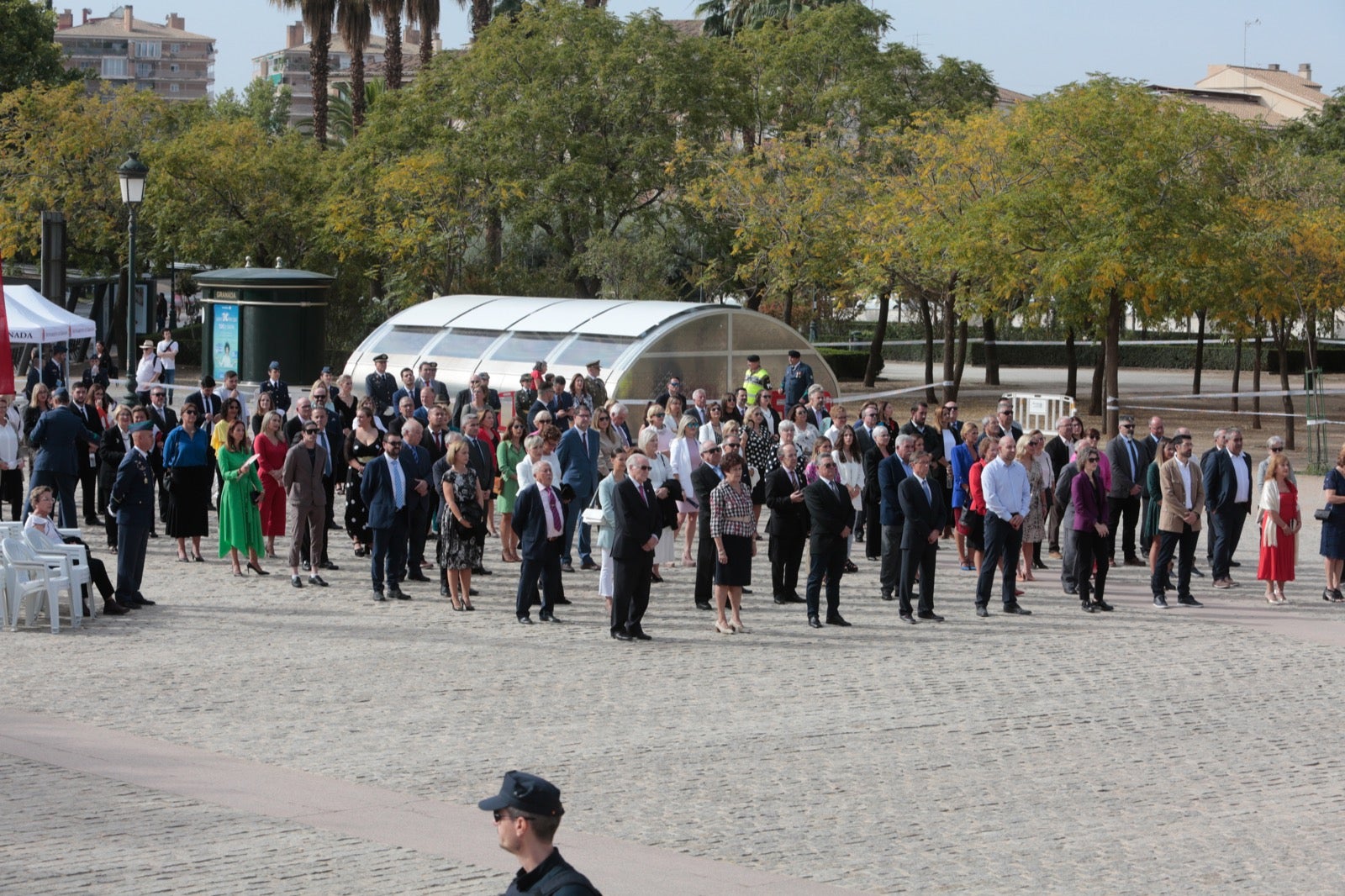 Jura de bandera de civiles en la Base Aérea de Armilla