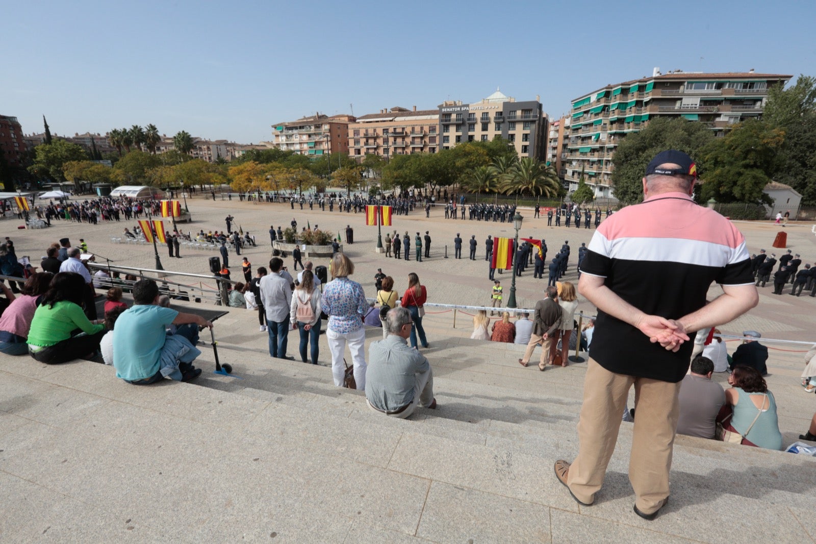 Jura de bandera de civiles en la Base Aérea de Armilla