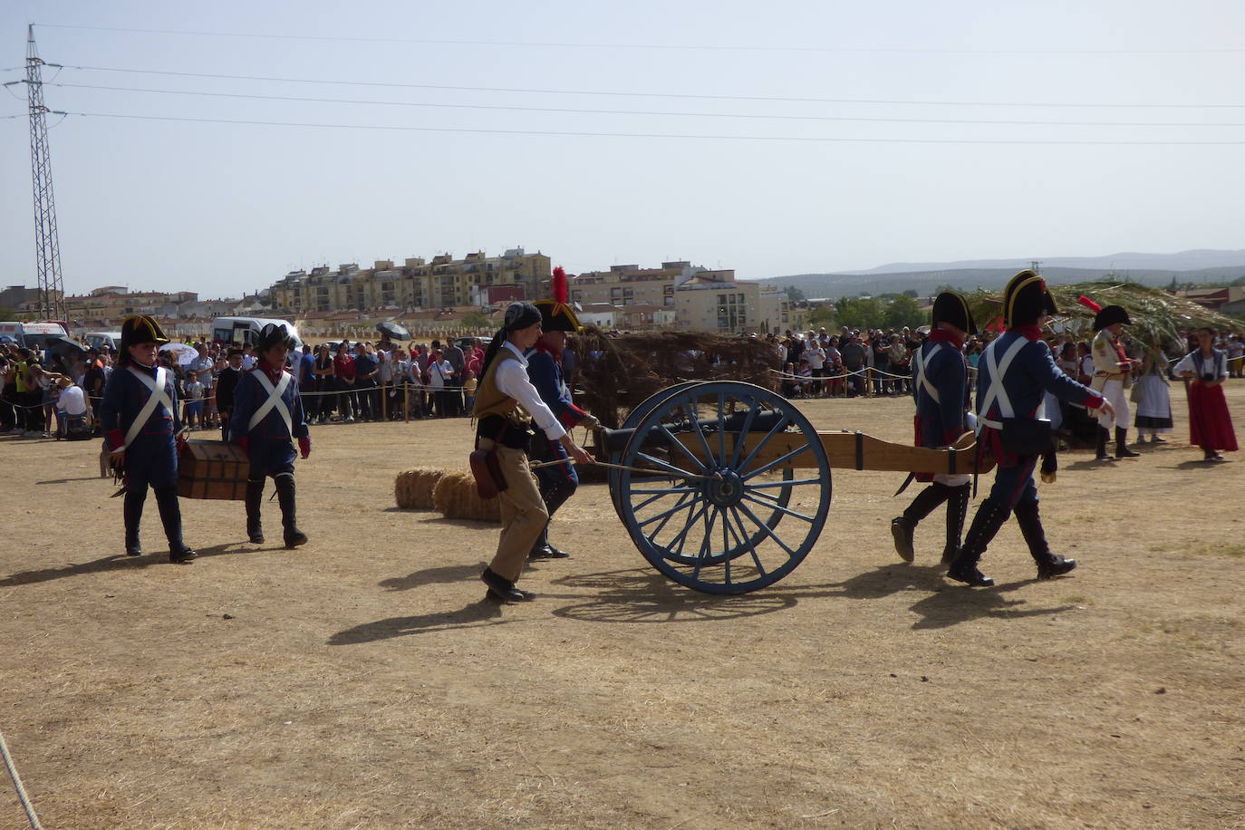 Bailén revive la batalla de 1808 contra los franceses con más de 300 participantes