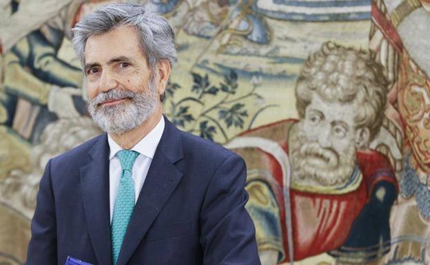 El BOE publica el cese «por renuncia» de Carlos Lesmes al frente del CGPJ