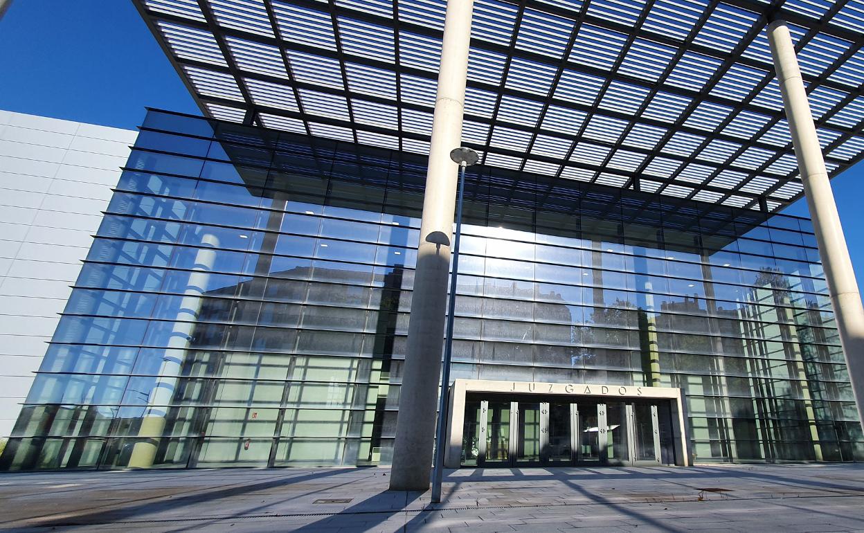 Fachada de los Juzgados de Albacete. 