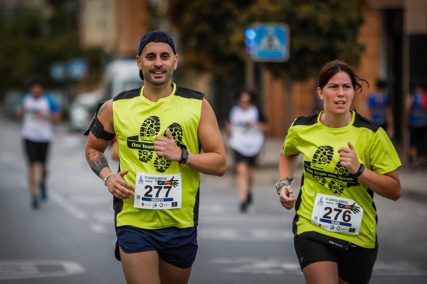 El lema de la carrera es 'Ahora te toca a ti'.